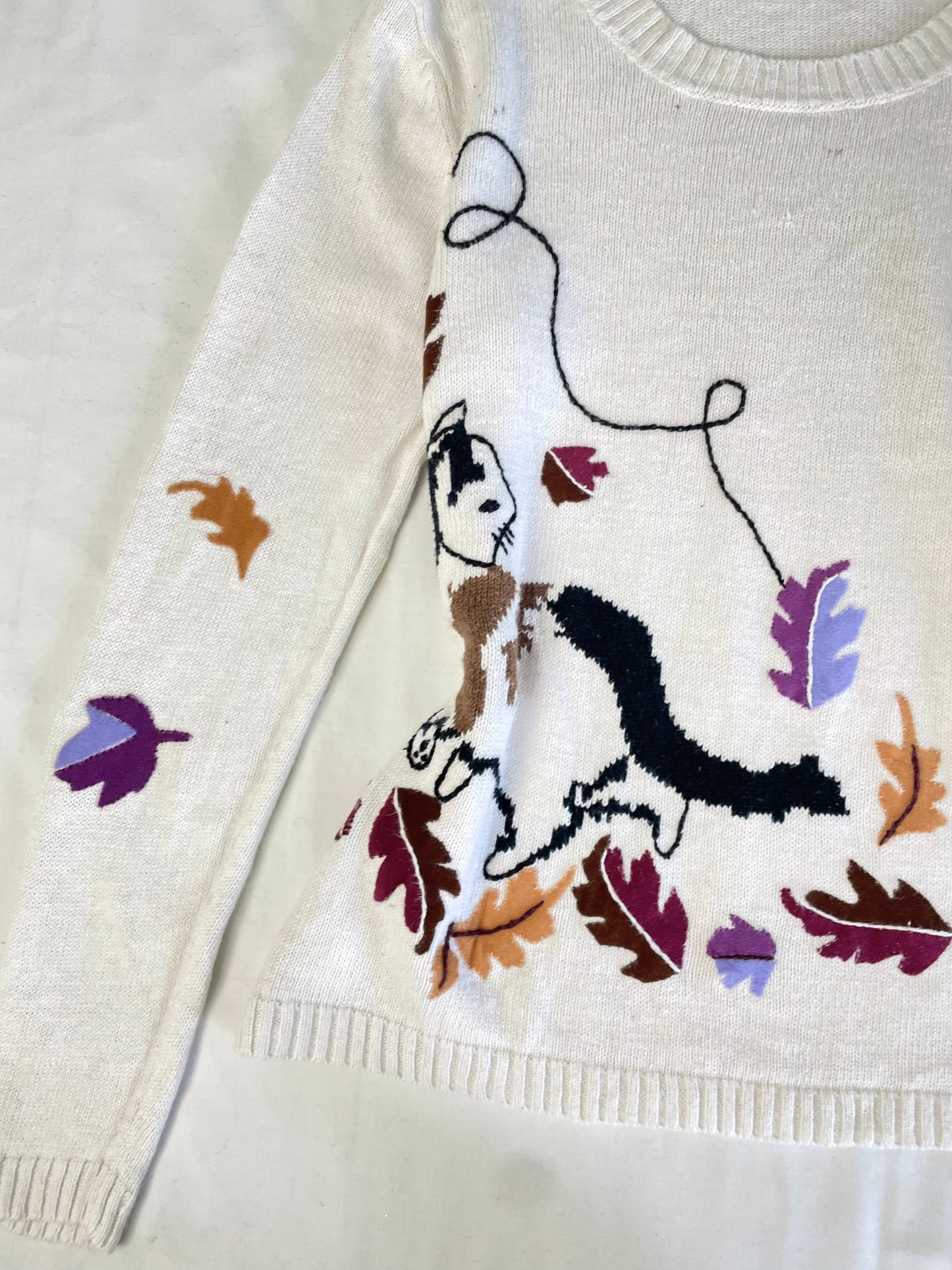 Blair Embroidered Sweater L