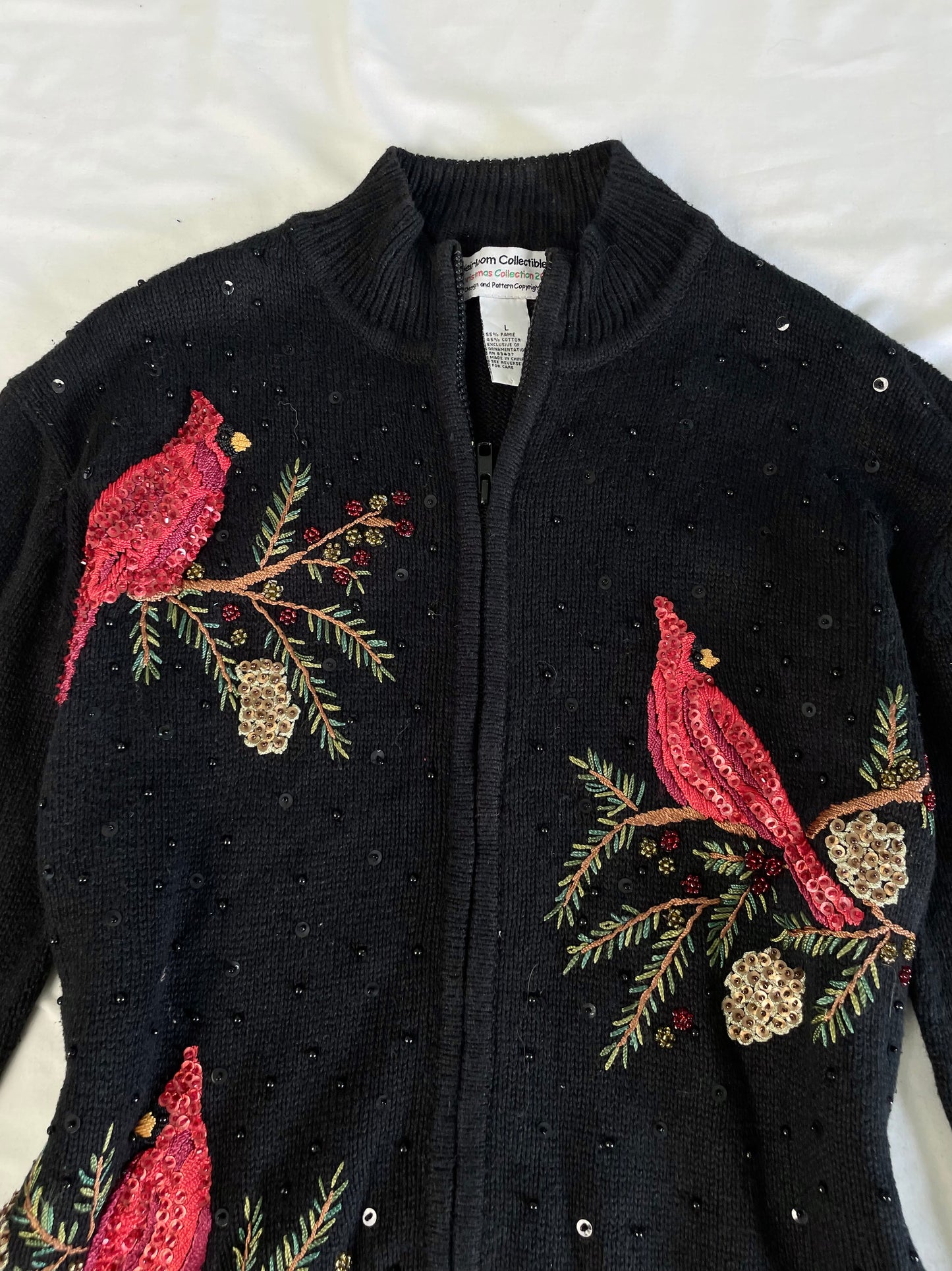 Embroidered Sweater XXL