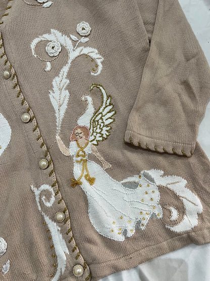 Storybook Knits Hand Embroidered Sweater XL/XXL