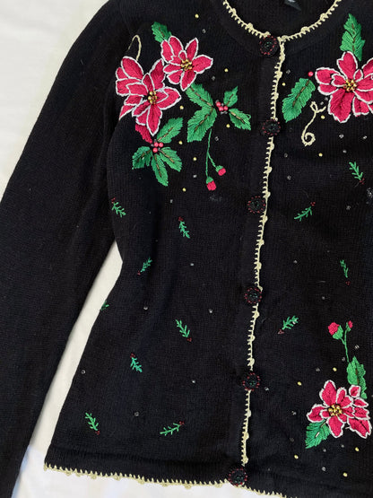 Embroidered Sweater XL
