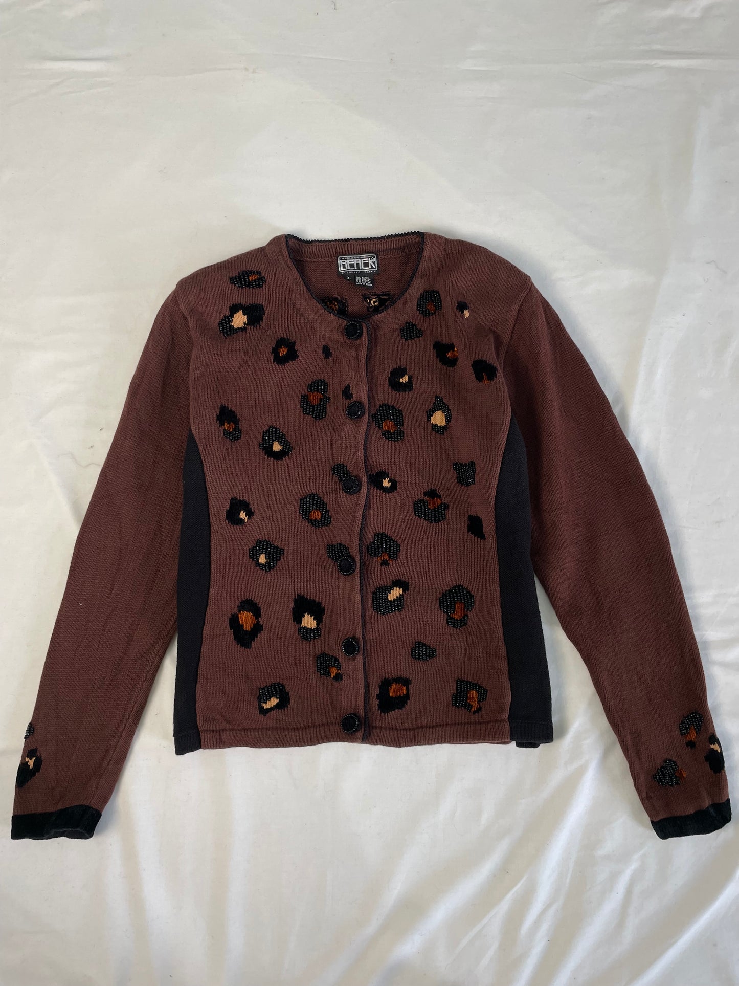 Berek Hand Embroidered Sweater XXL