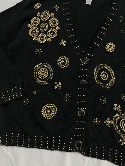 Victoria Jones Hand Embroidered Sweater XXL/3XL