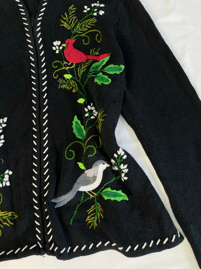 Embroidered Sweater XXL