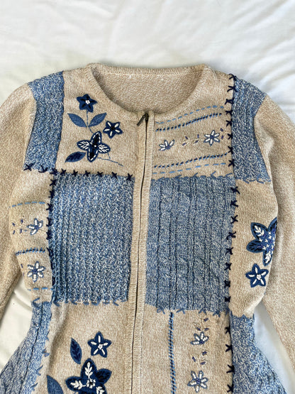 Embroidered Sweater XL