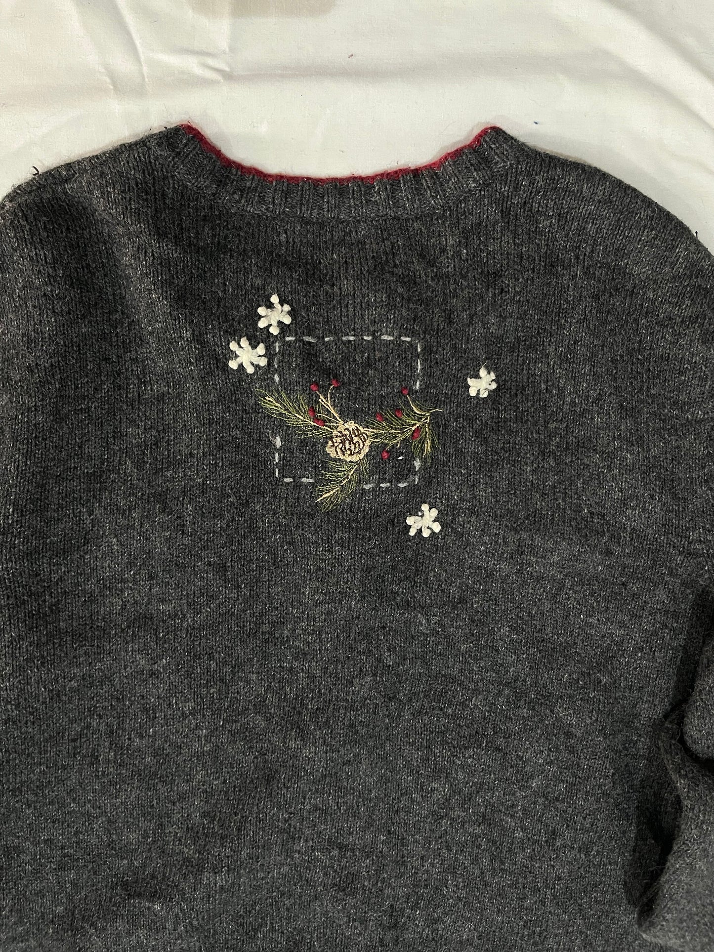 Croft&barrow Embroidered Sweater XL/XXL