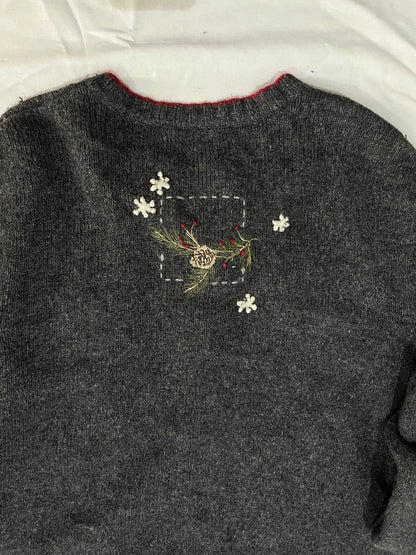 Croft&barrow Embroidered Sweater XL/XXL