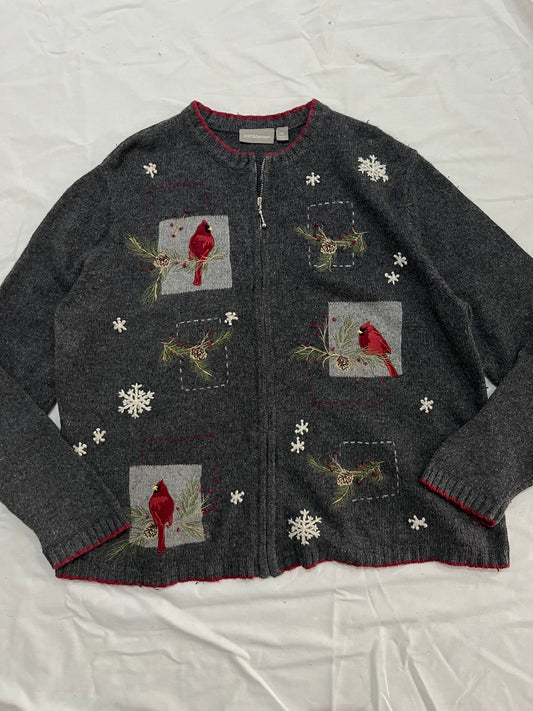 Croft&barrow Embroidered Sweater XL/XXL