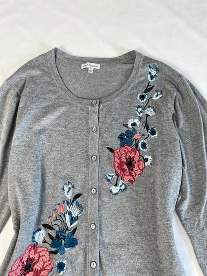 Croft&barrow Embroidered Sweater XXL