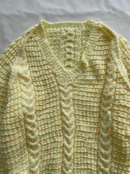 Hand Knit Sweater M