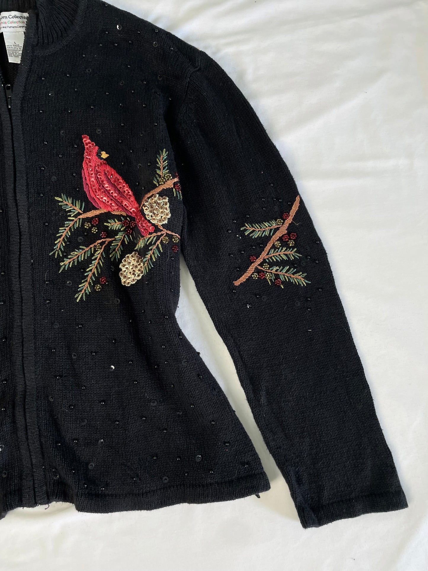 Embroidered Sweater XXL