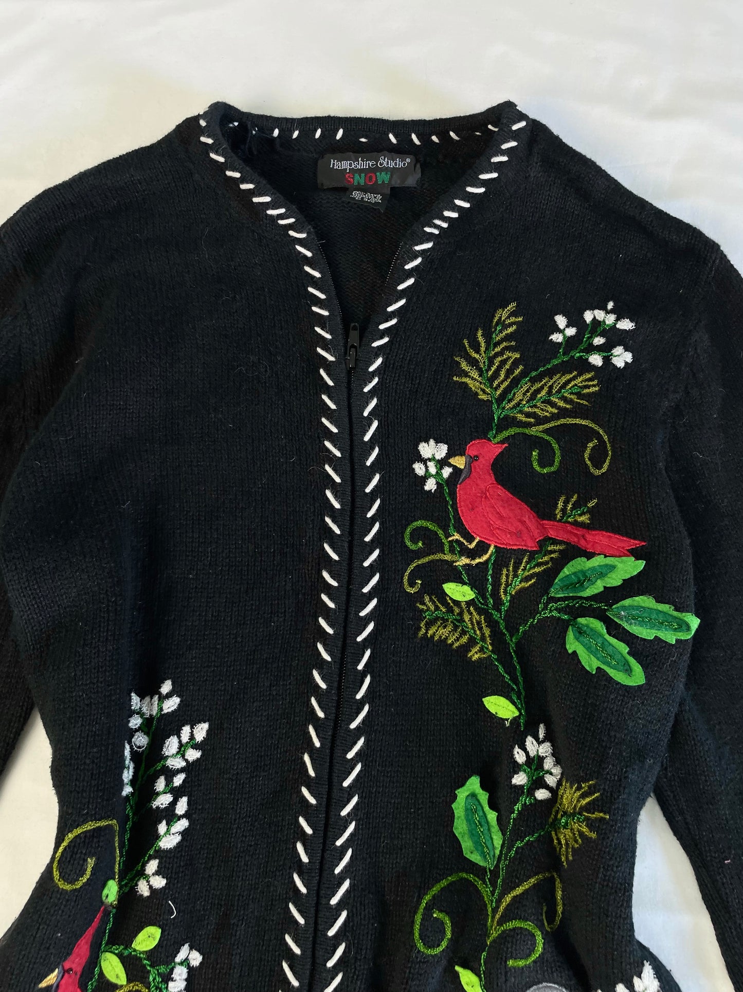 Embroidered Sweater XXL