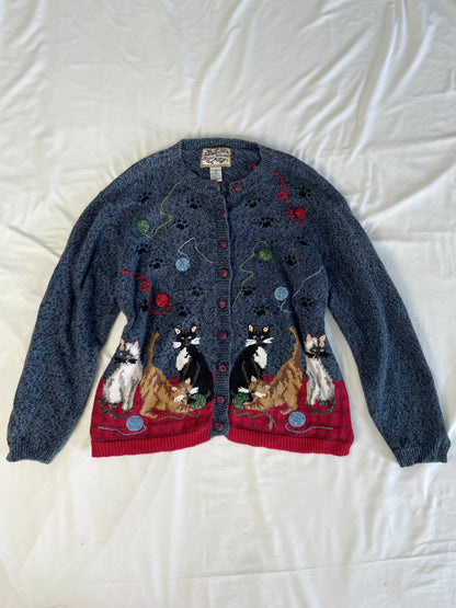 Embroidered Sweater XXL