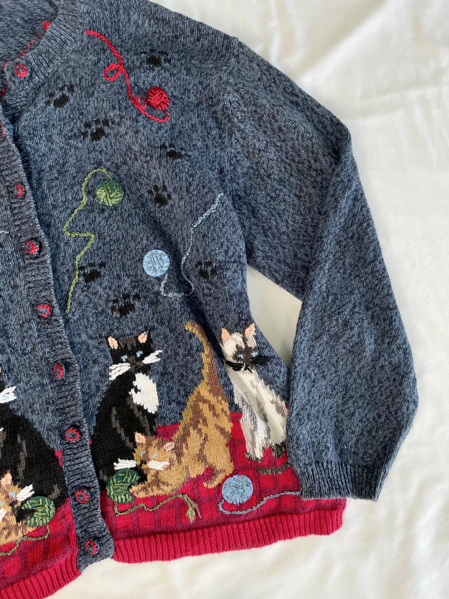 Embroidered Sweater XXL