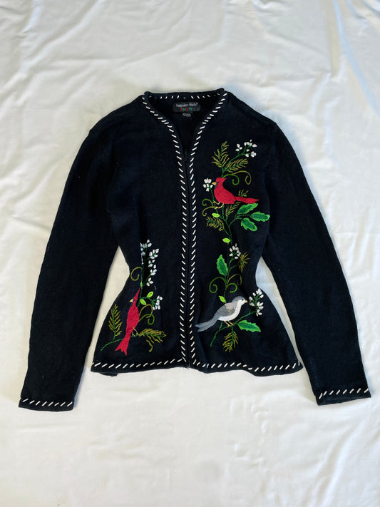 Embroidered Sweater XXL