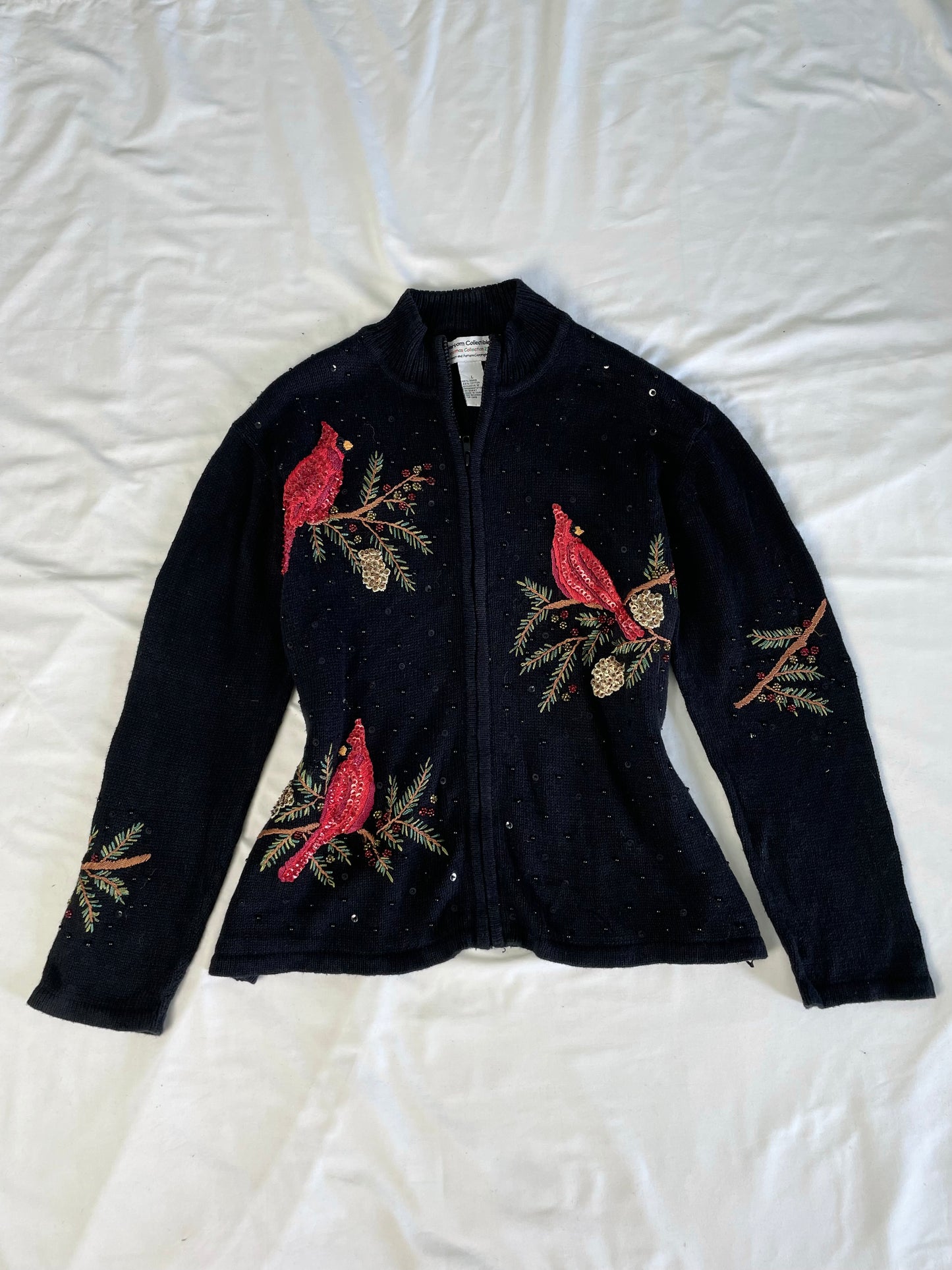 Embroidered Sweater XXL