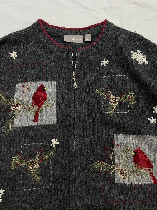 Croft&barrow Embroidered Sweater XL/XXL