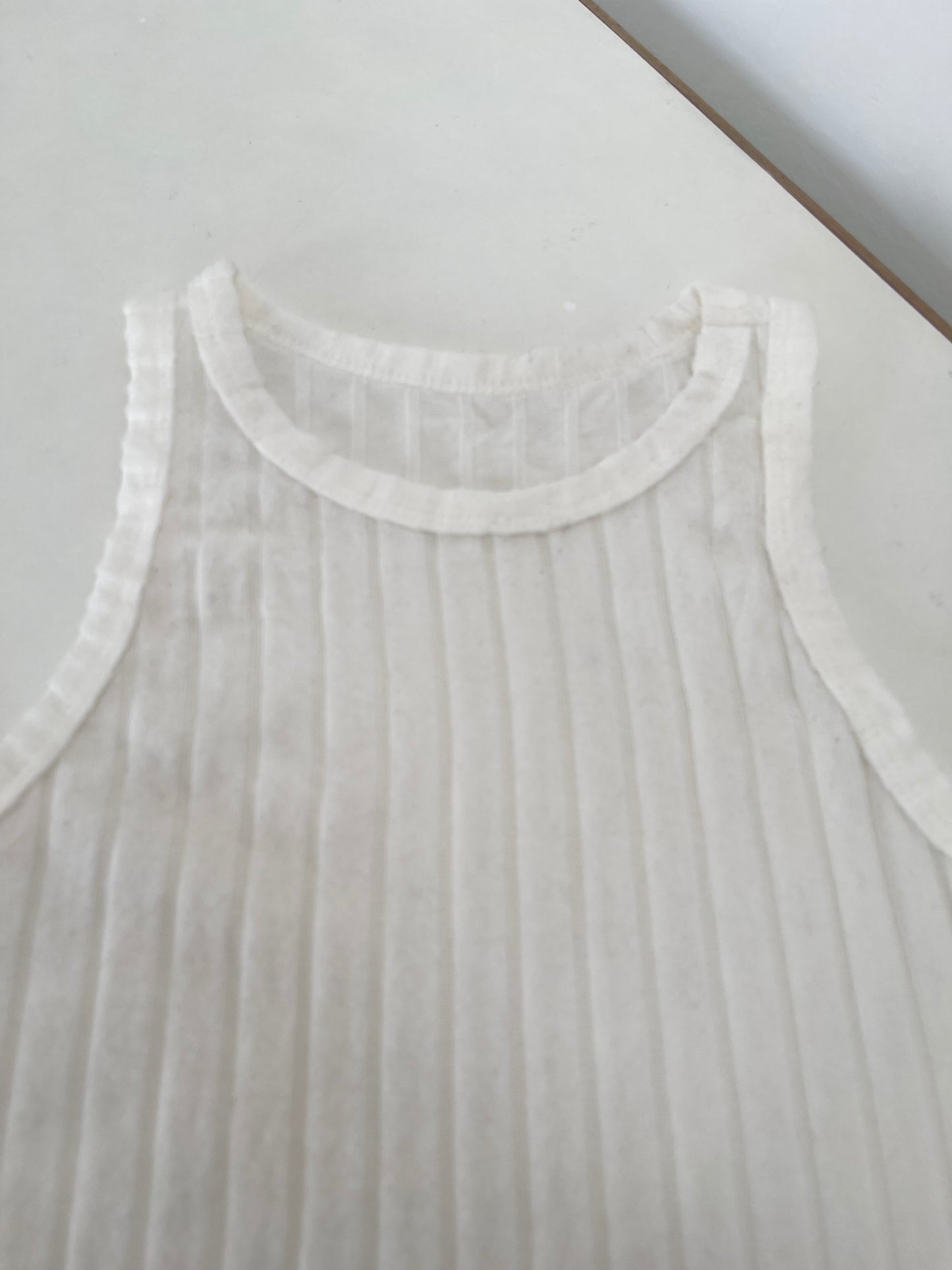 White Rib Top XXS