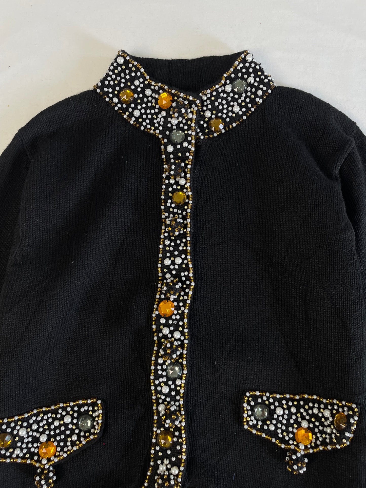 Lisa Nochols Handwork Sweater L