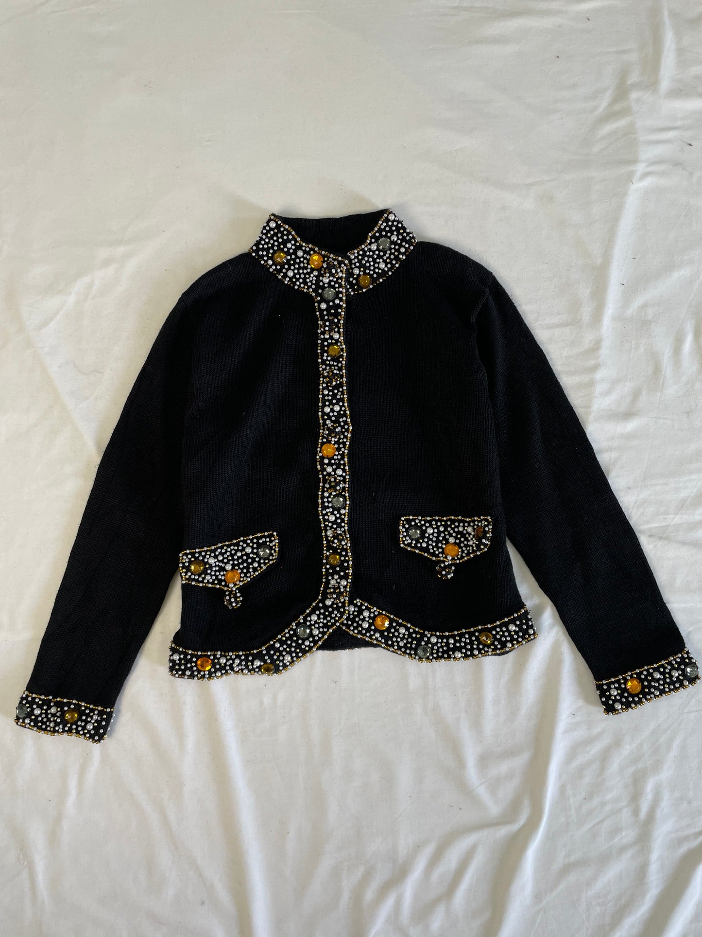 Lisa Nochols Handwork Sweater L