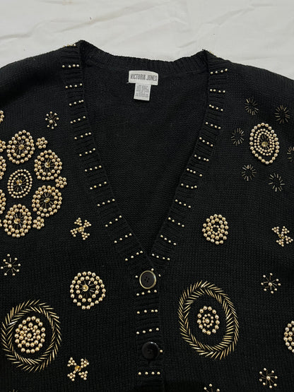 Victoria Jones Hand Embroidered Sweater XXL/3XL