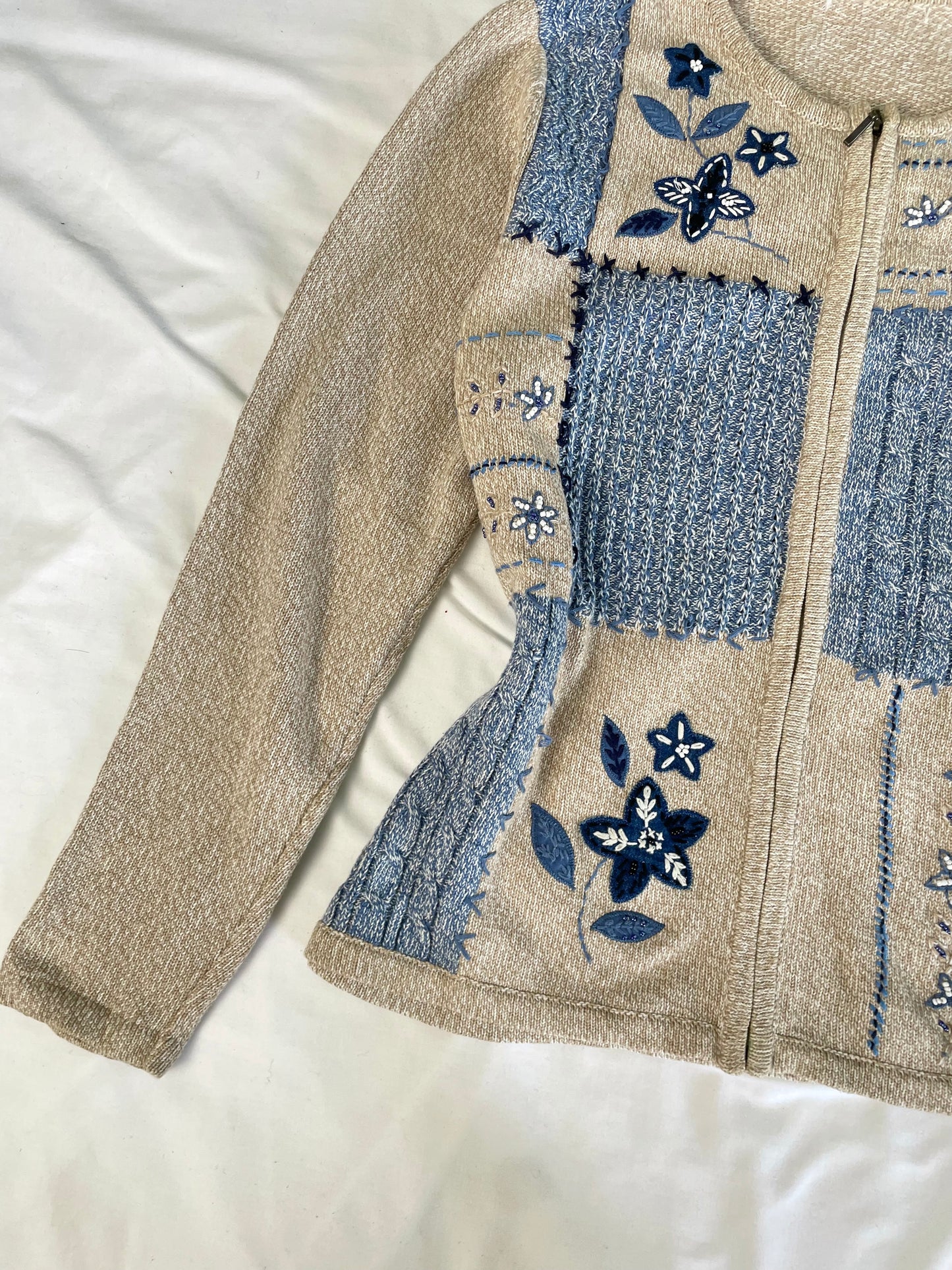 Embroidered Sweater XL