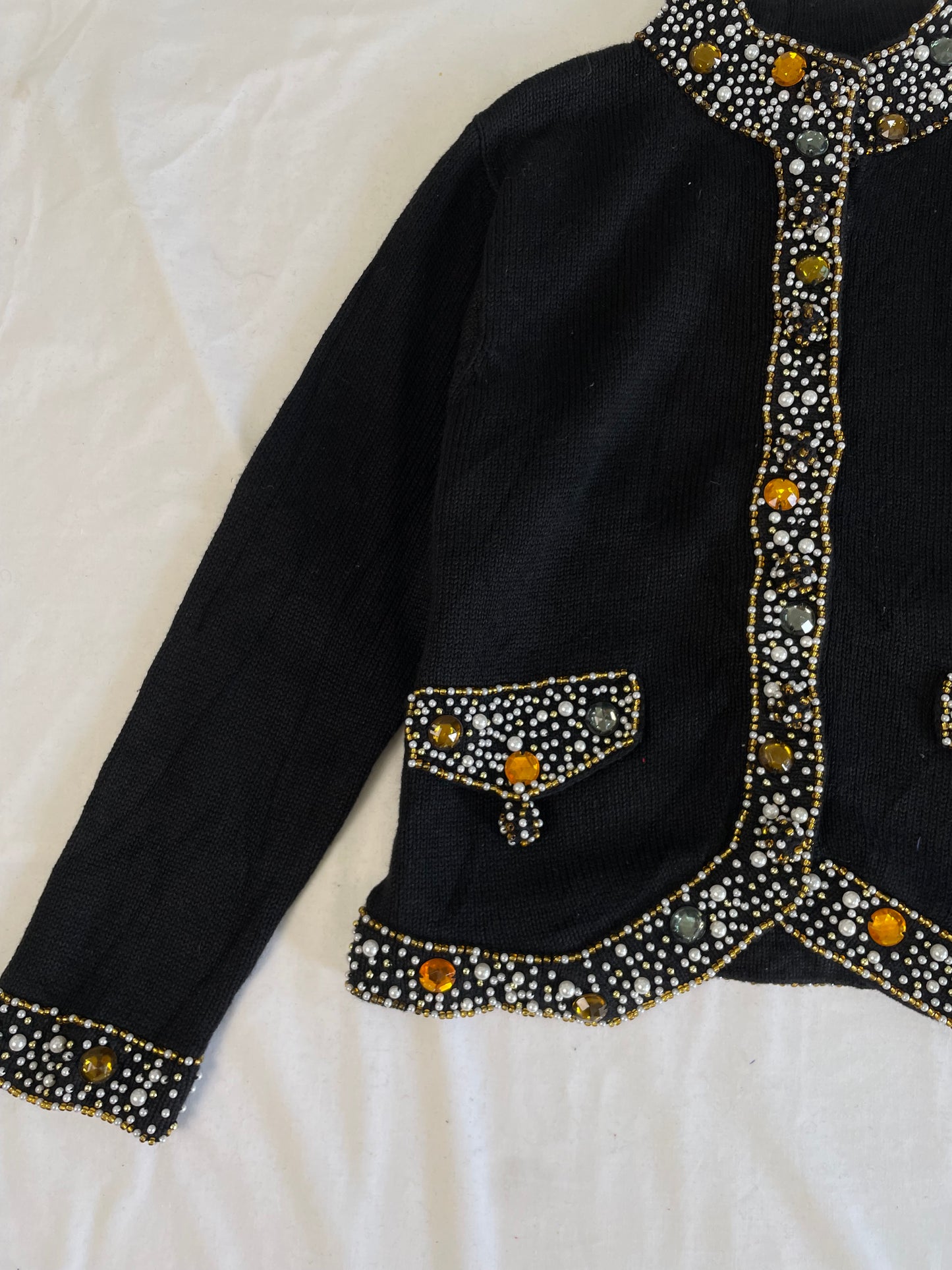 Lisa Nochols Handwork Sweater L