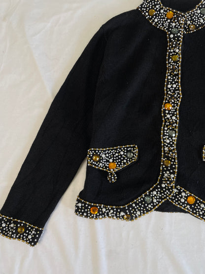 Lisa Nochols Handwork Sweater L